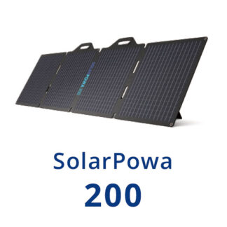 SolarPowa200（B504V）200W 折りたたみ式ソーラーパネル